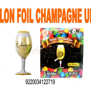 Balon Foil Champagne