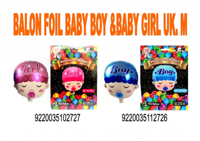 gallery/balon foil baby boy & girl m