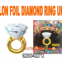Balon Foil Diamond Ring