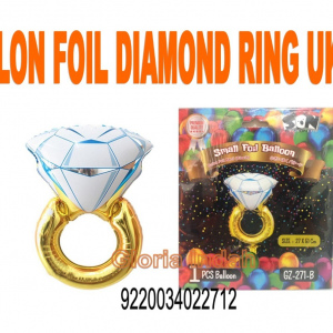 Balon Foil Diamond Ring