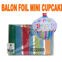 Balon Foil Mini Cup Cake