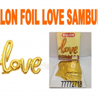 Balon Foil Love Sambung