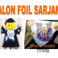 Balon Foil Lulus Sarjana