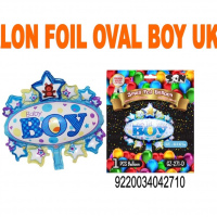 Balon Foil Oval Boy