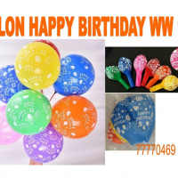 Balon Latex Birthday Warna/i