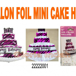 Balon Foil Mini Cake